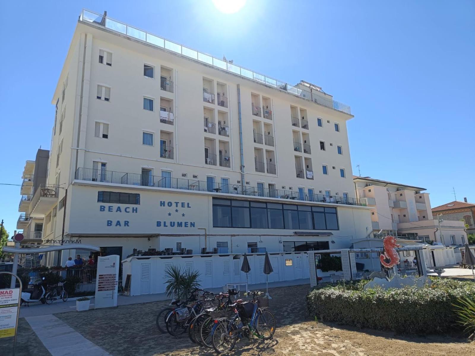 Hotel Blumen Rimini Exterior foto