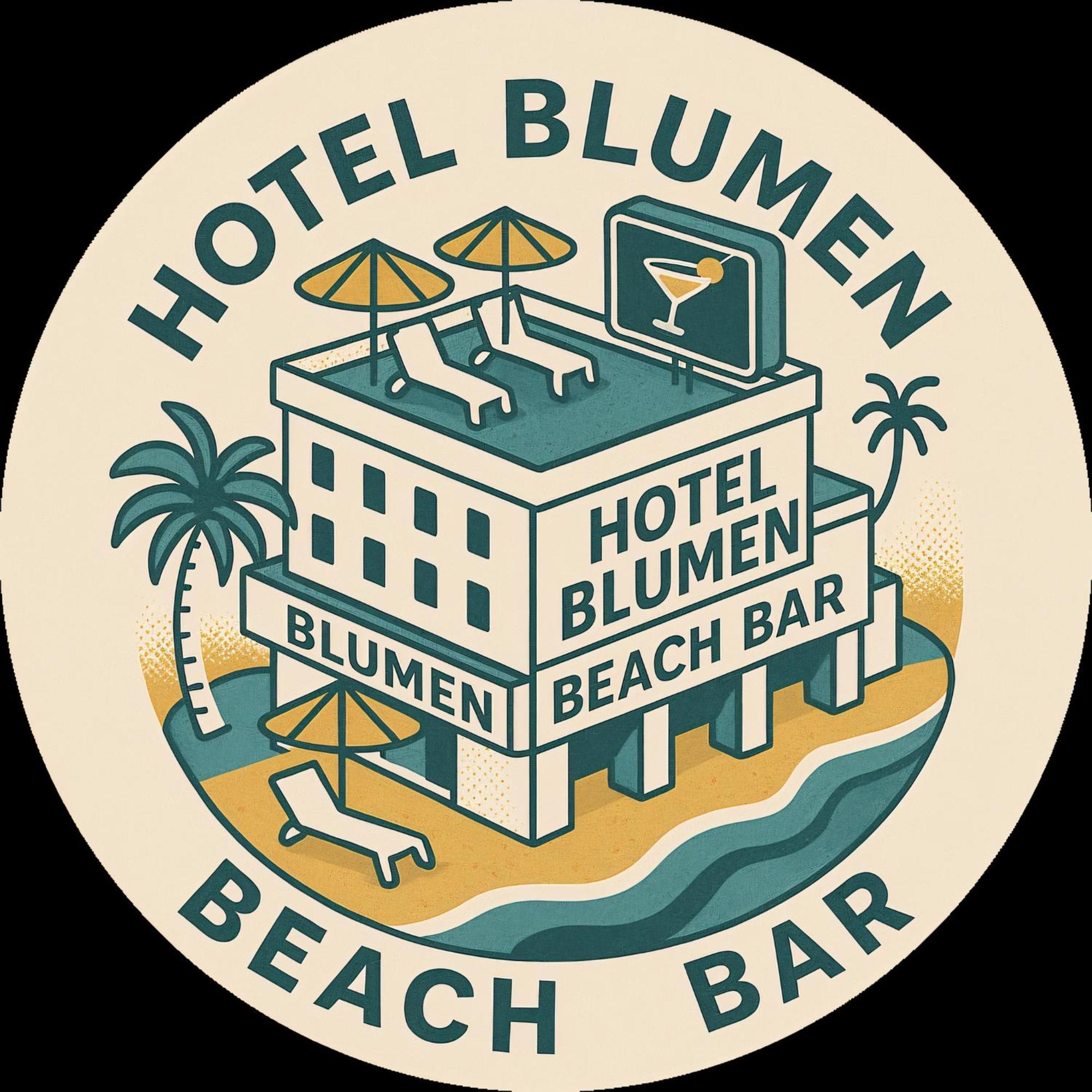 Hotel Blumen Rimini Exterior foto